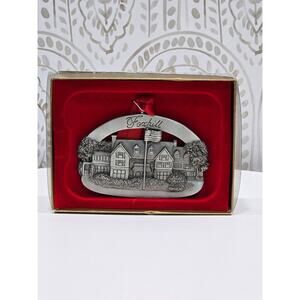 Gloria Duchin Pewter Christmas Ornament Foxhill Home USA